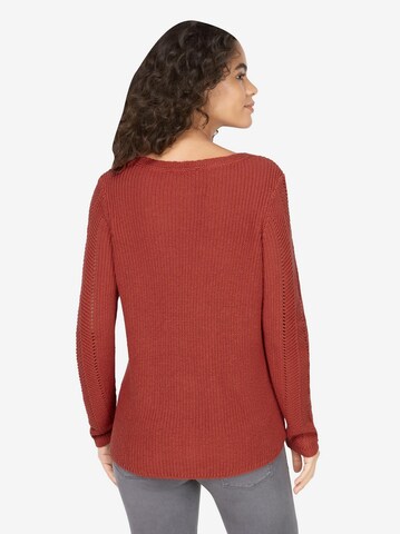 heine Pullover in Orange