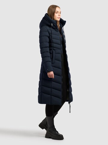 khujo Wintermantel 'Ingram5' in Blauw