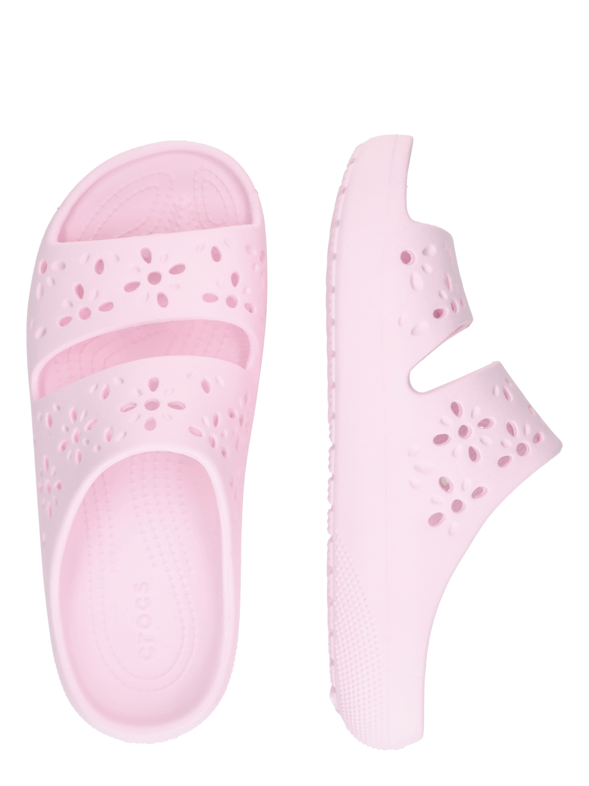 Zoccoletto 'Classic' di Crocs in rosa