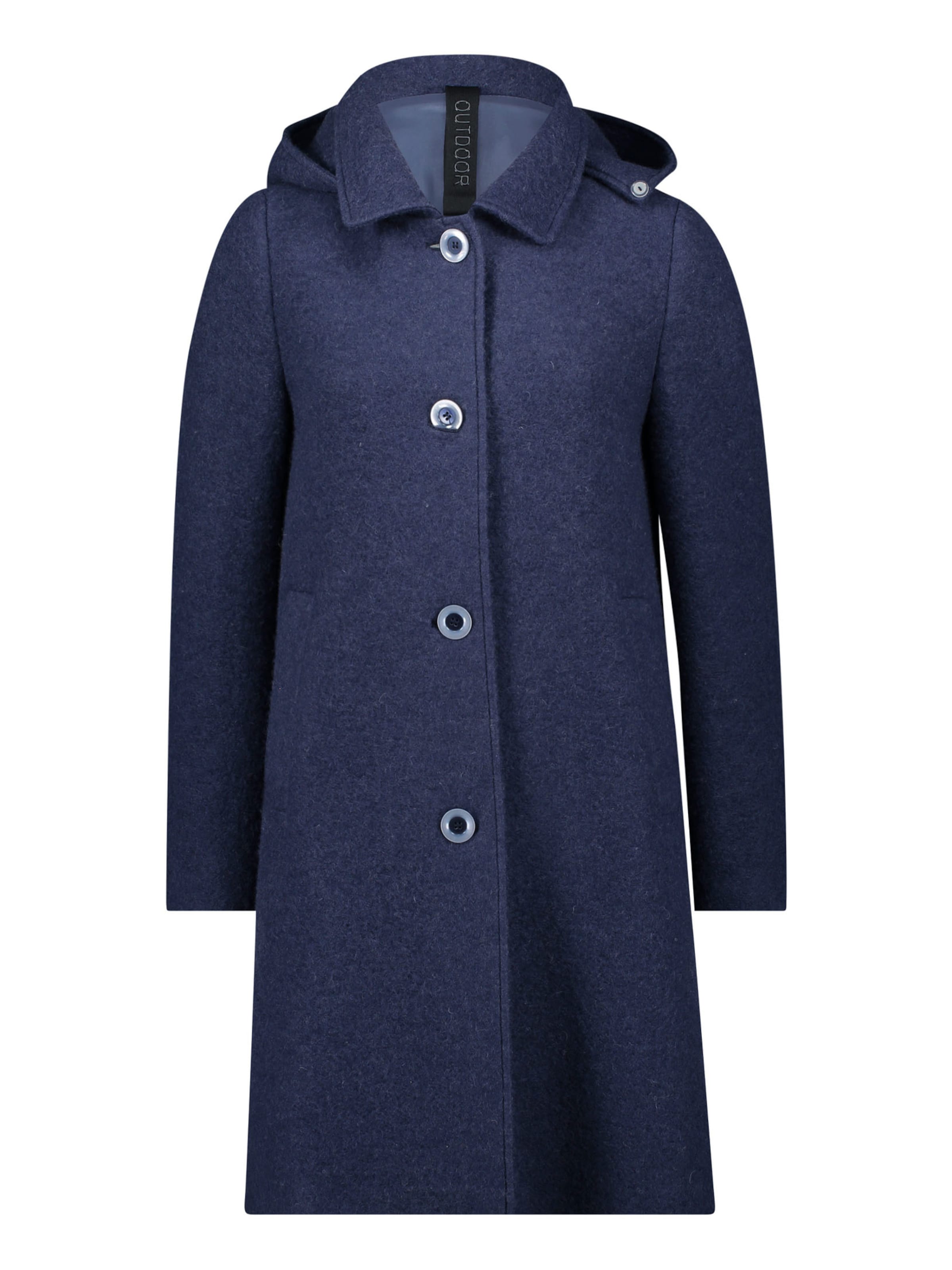 Manteau mi-saison Betty Barclay en bleu : devant