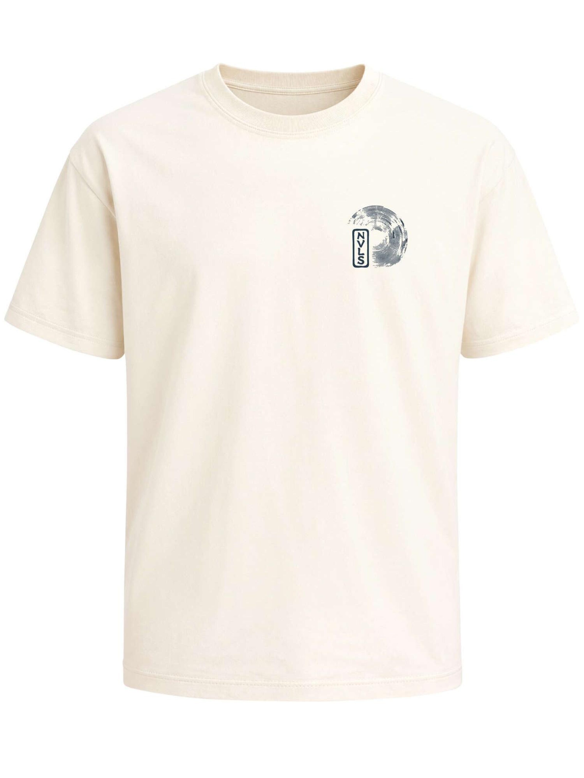 Neverless Shirt 'Bonsai' in Beige: front