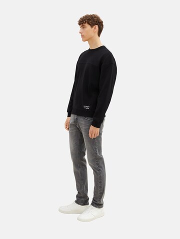 TOM TAILOR DENIM Slimfit Jeans 'Piers' in Grau