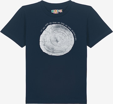 T-Shirt 'Baumscheibe' watabout.kids en bleu : devant