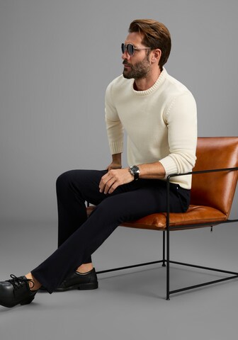 Man's World Regular Chinohose in Blau