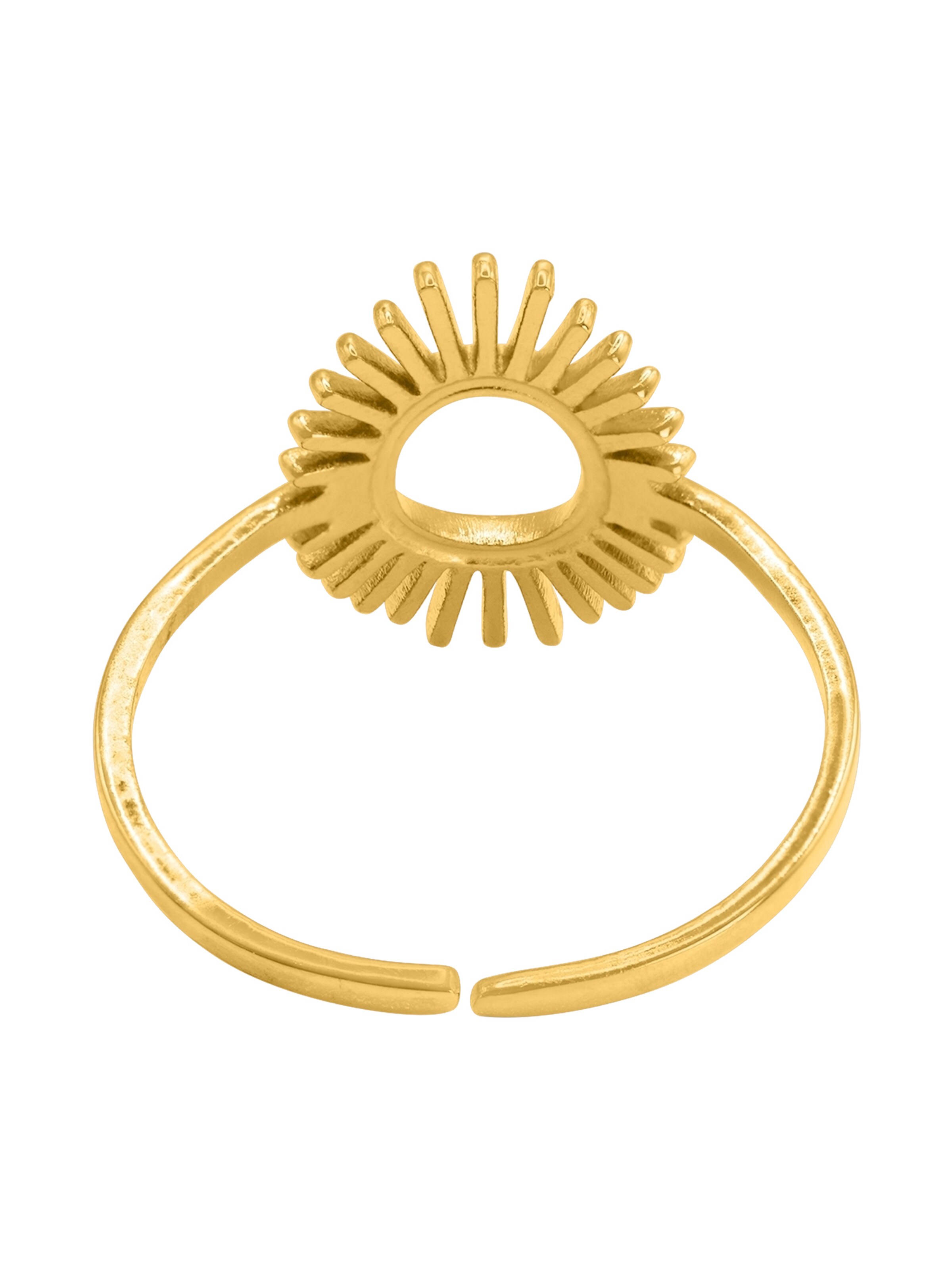 Heideman Ring 'Rubel' in Gold: Vorderseite