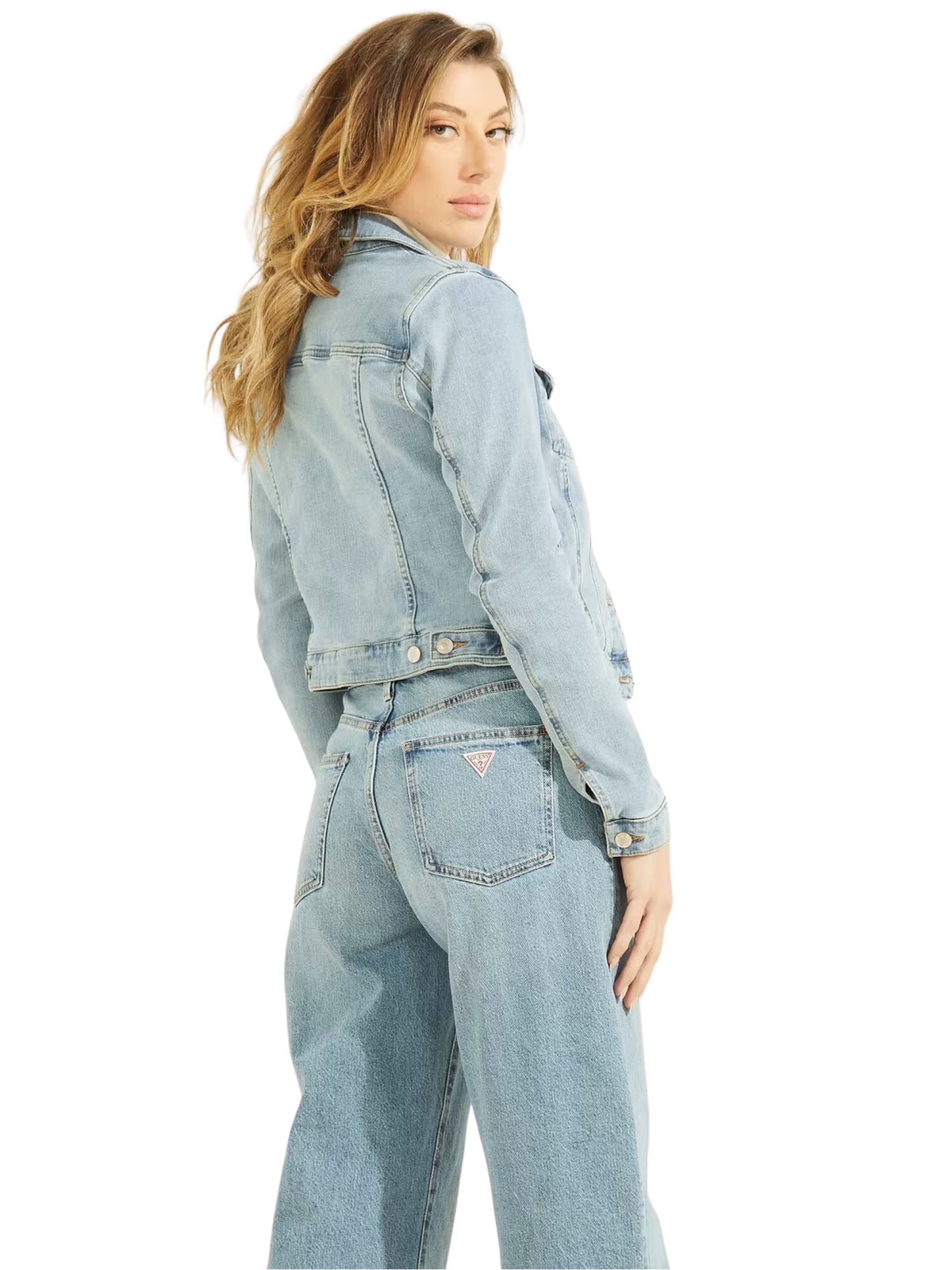 Veste mi-saison GUESS en bleu