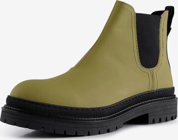 Shoe The Bear Chelsea Boots in Green: front