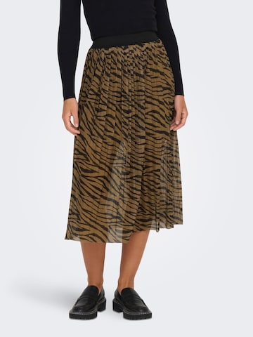 JDY Skirt 'ELSA' in Brown: front