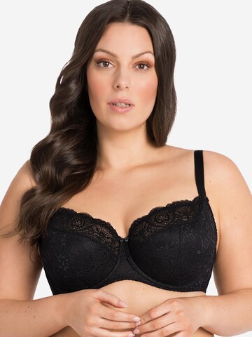 Gorsenia T-Shirt BH 'K357 Blanca' in Schwarz