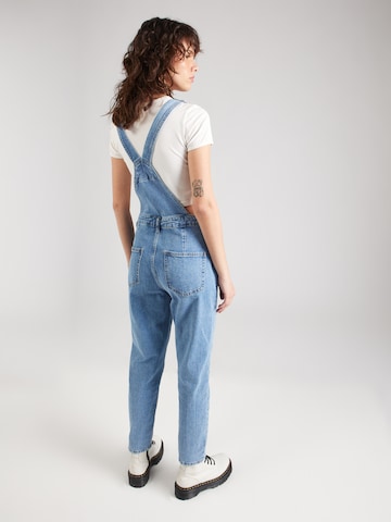 ONLY Regular Latzjeans 'PERCY' in Blau