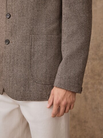 Regular fit Giacca da completo di Next in marrone
