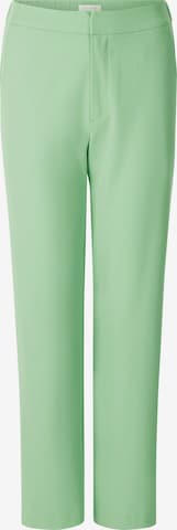 Rich & Royal Normalny krój Spodnie w kolorze zielony: przód