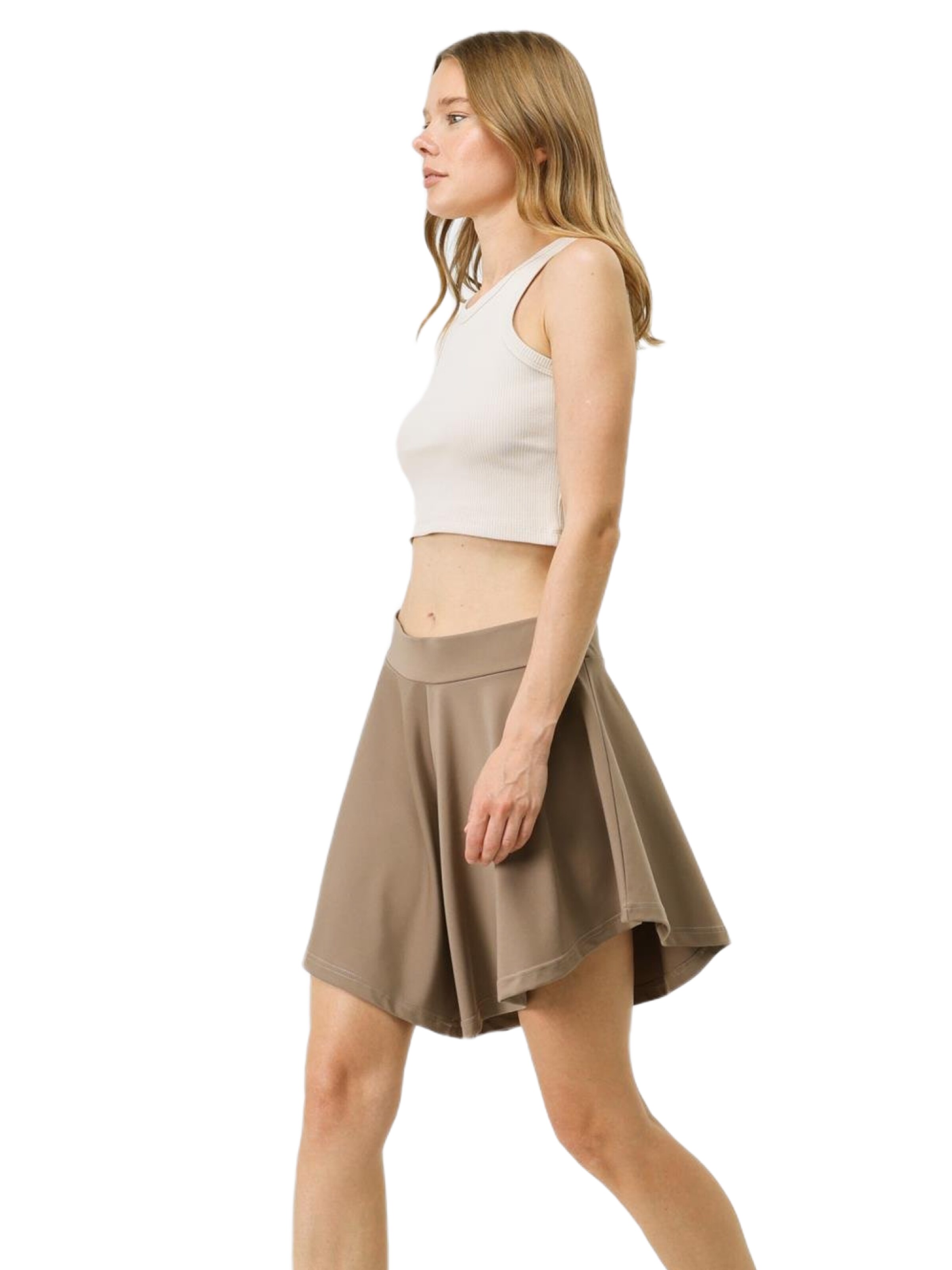 C&City Loose fit Trousers in Brown