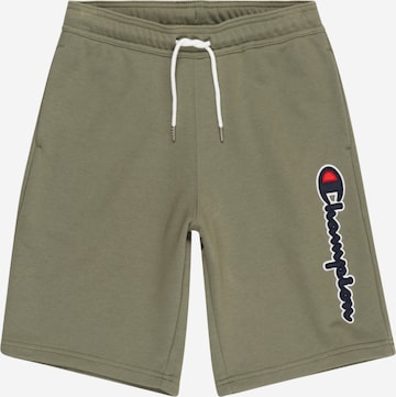 Champion Authentic Athletic Apparel Regular Shorts in Grün: predná strana