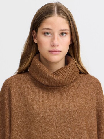 ICHI Pullover 'Kamara' in Braun