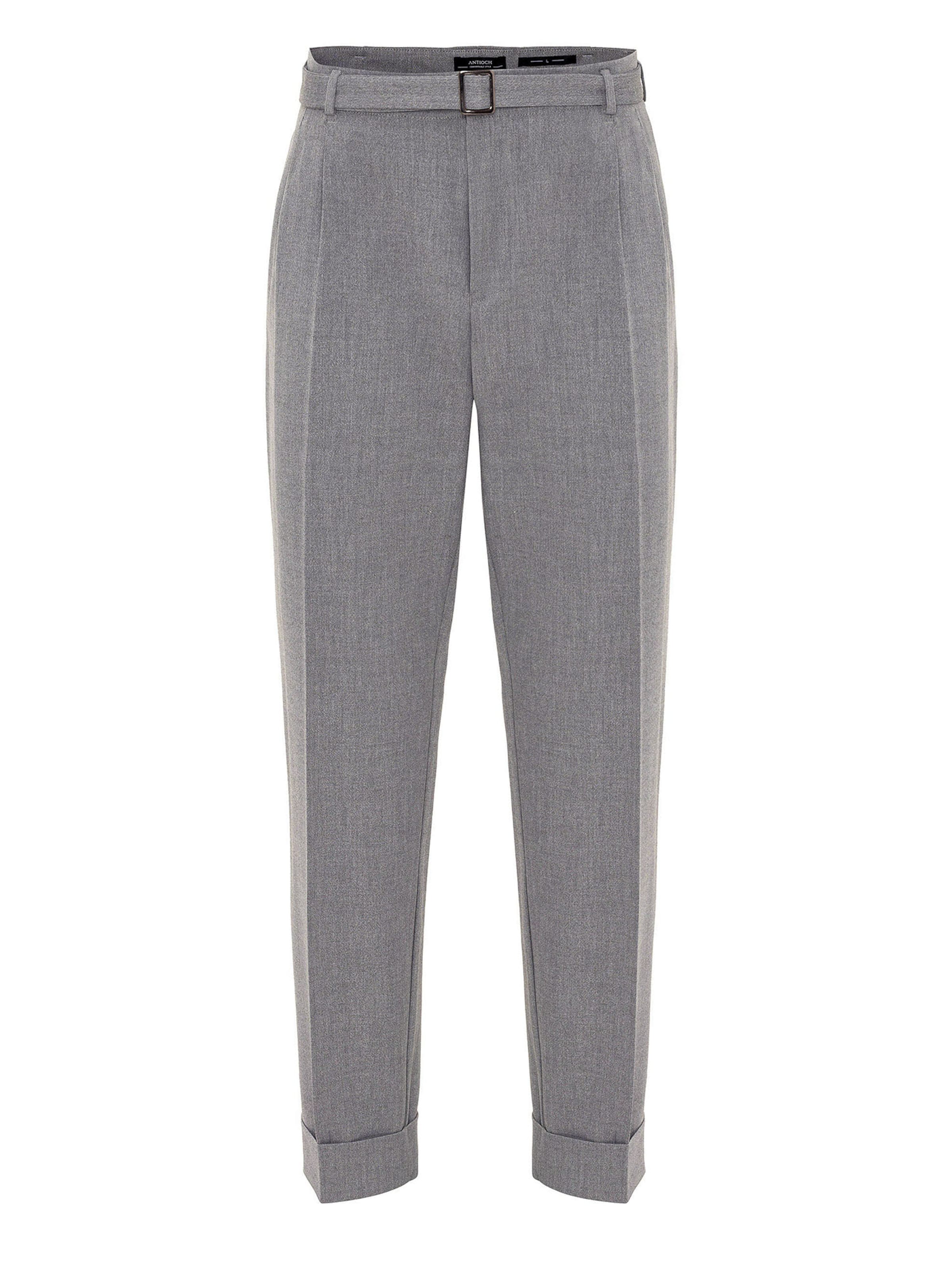 Antioch - regular Pantalón de pinzas en gris: frente