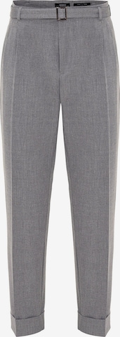 Antioch Regular Trousers with creases in Grey: front