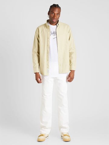 Carhartt WIP Regular fit Overhemd 'Bolton' in Beige