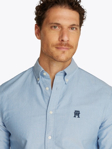 TOMMY HILFIGER Regular fit Srajca 'HERITAGE' | modra barva