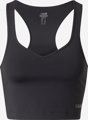 Casall Sport top 'Heart' - fekete: elől