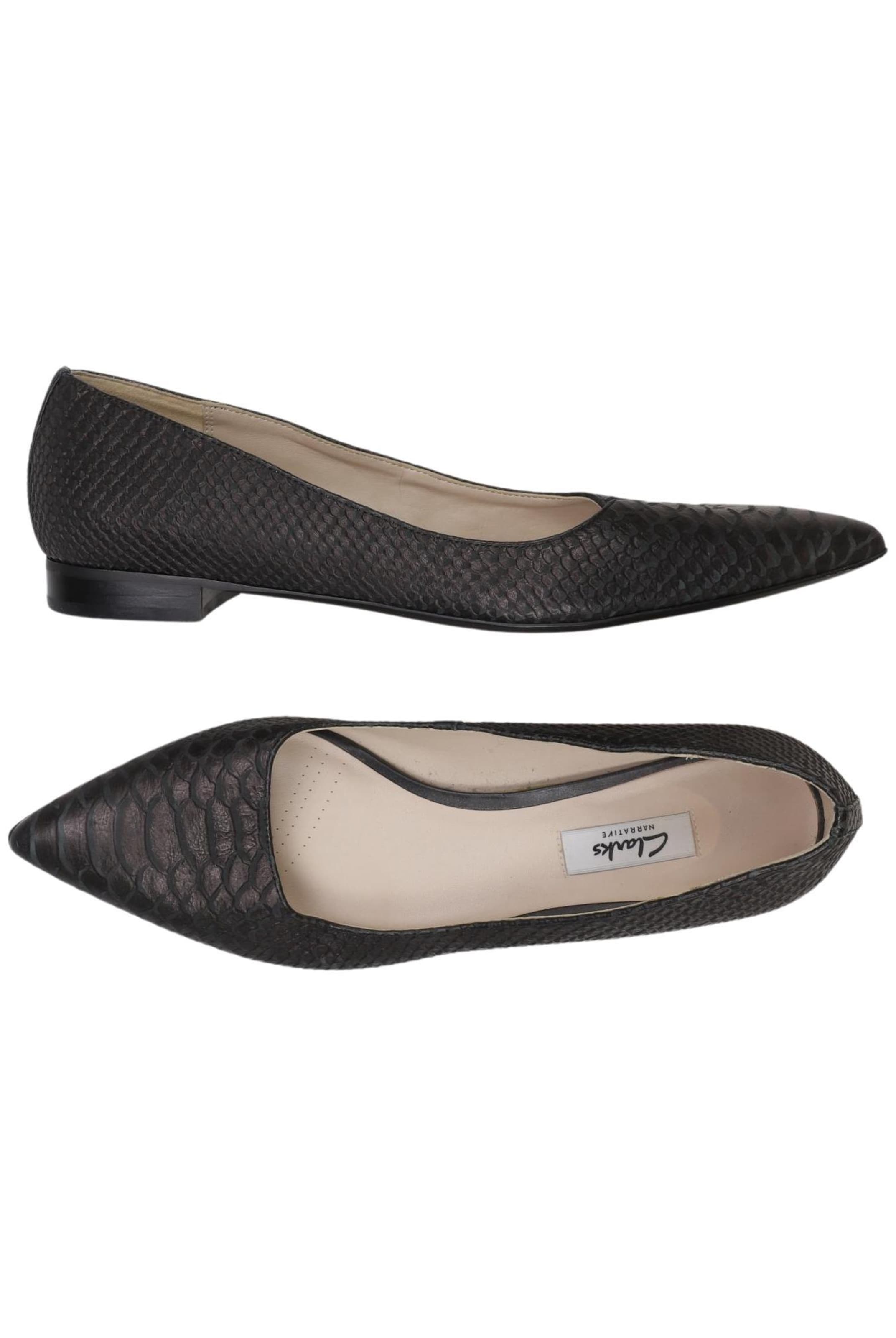 CLARKS Flats & Loafers in 41 in Black: front