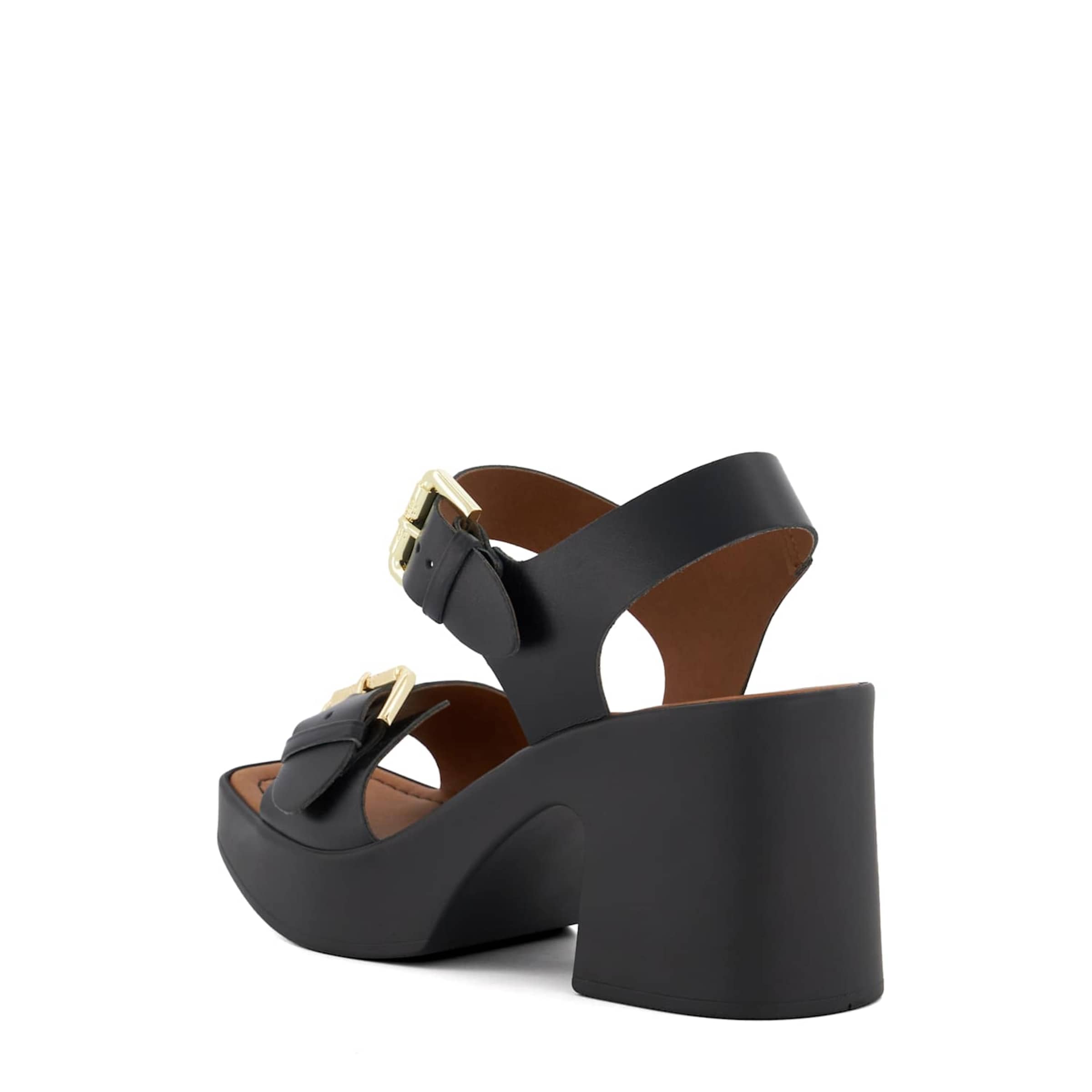 Dune LONDON Sandale 'Jenies' in Schwarz