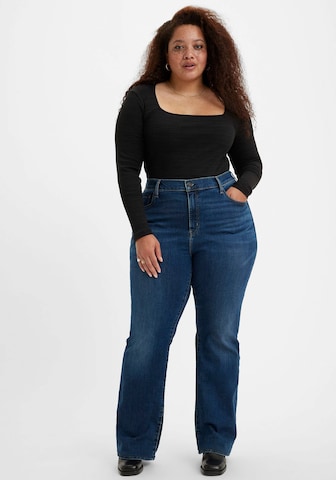 Levi's® Plus Bootcut Jeans '725 PL HR Bootcut' i blå