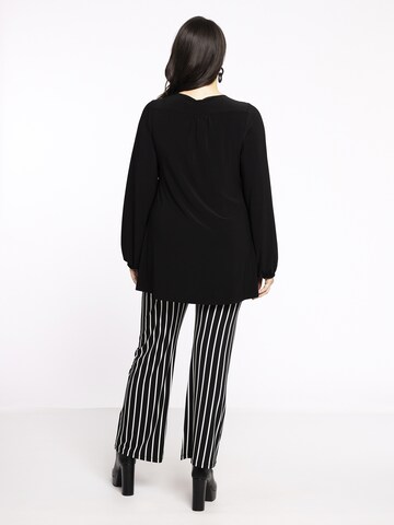 YOEK Regular Broek in Zwart