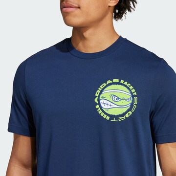 ADIDAS PERFORMANCE Performance shirt 'Racket Sport Rebels' in Blue