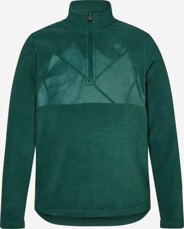 ZIENER Athletic Sweater 'JONKI' in Green: front