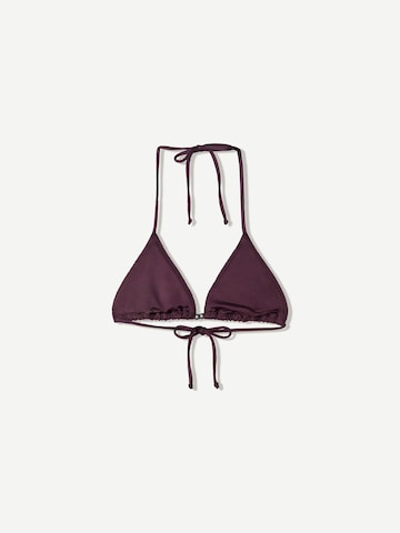 Bershka Háromszög Bikini felső - lila