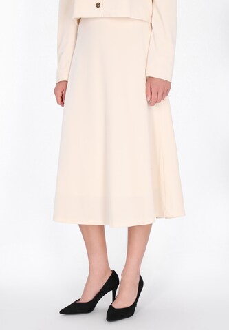 DreiMaster Klassik - Falda en blanco: frente