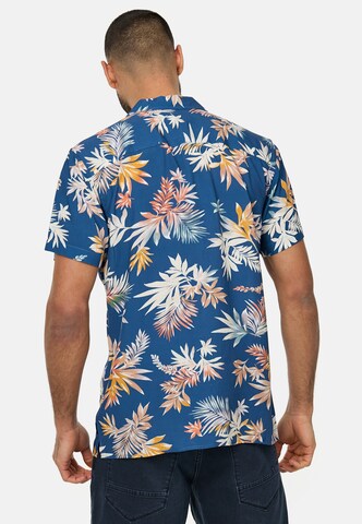 Coupe regular Chemise 'Podrick' INDICODE JEANS en bleu