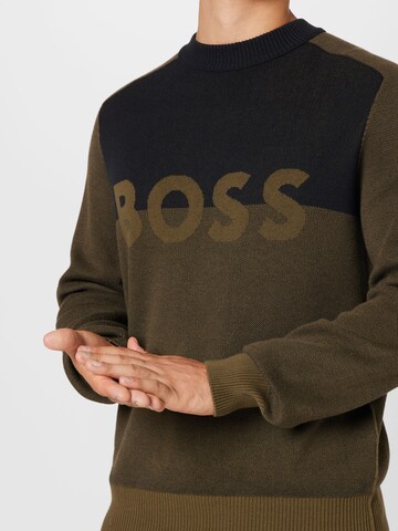 BOSS Orange - Pullover 'Asave' em verde