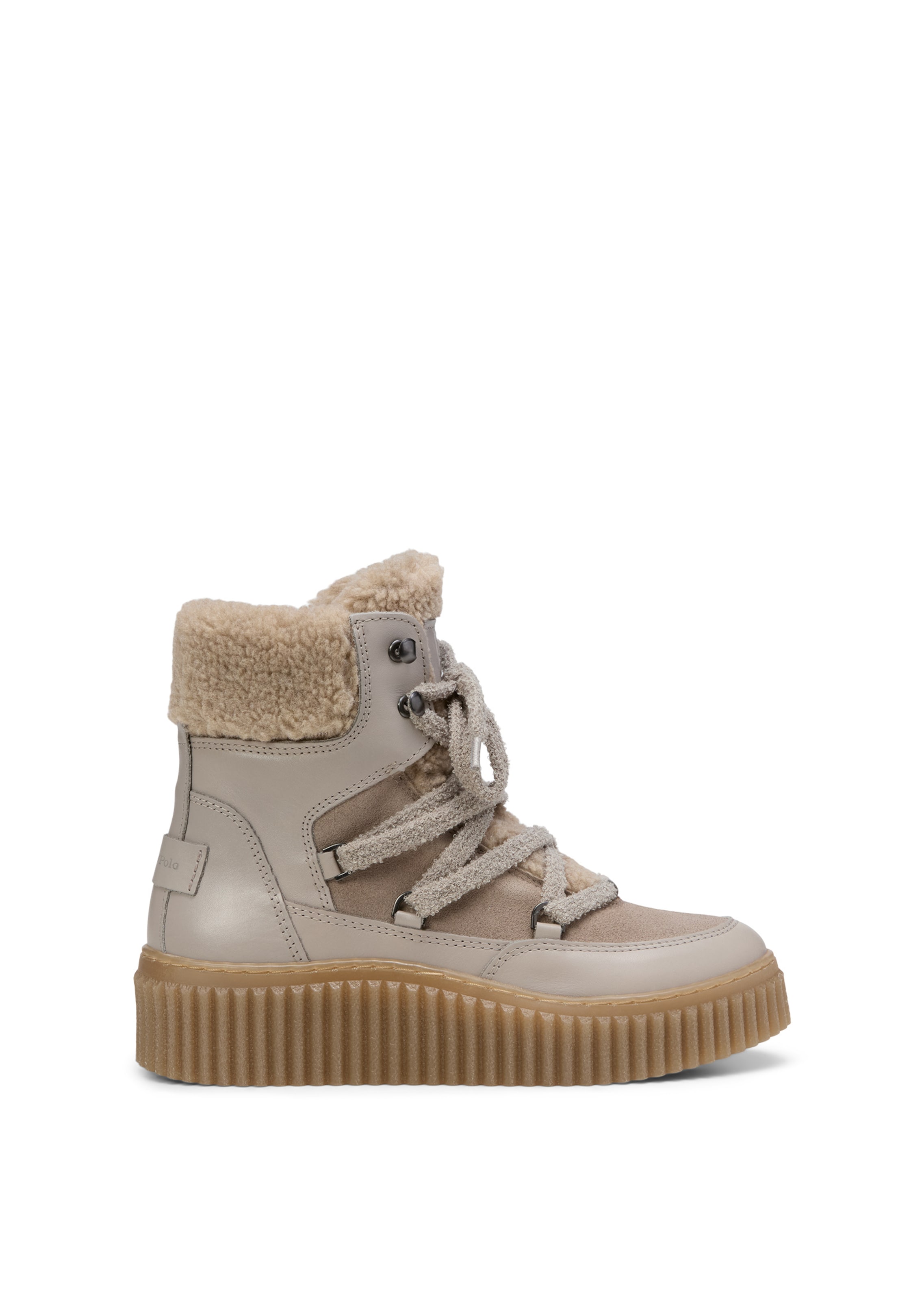 Marc O'Polo Snow Boots 'Bianca' in Beige
