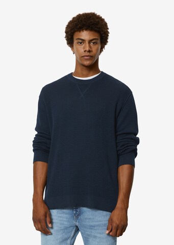 Pull-over Marc O'Polo DENIM en bleu : devant