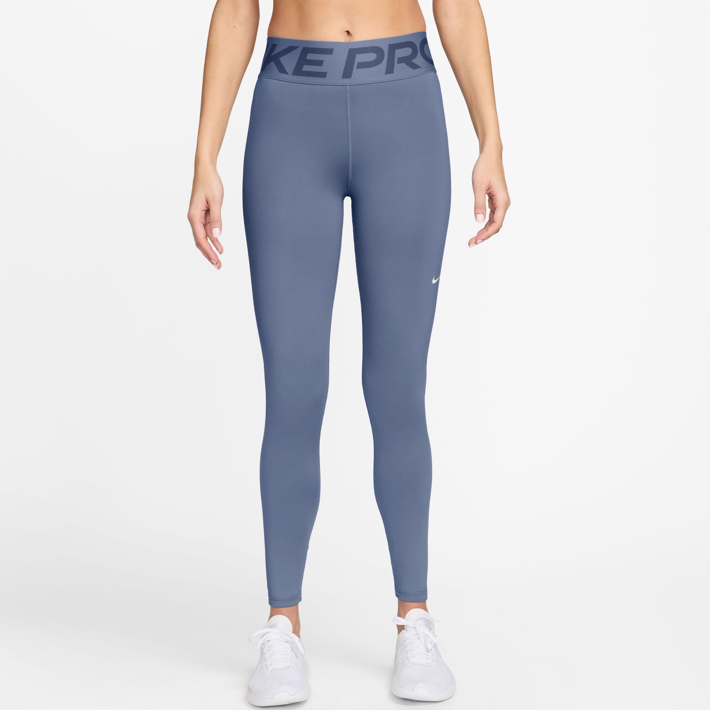 NIKE Skinny Leggings 'NP SCULPT DF' in Purple: front