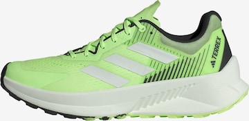 ADIDAS TERREX Running Shoes 'Soulstride Flow' in Green: front