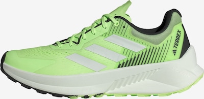 ADIDAS TERREX Running Shoes 'Soulstride Flow' in Green / Black / White, Item view