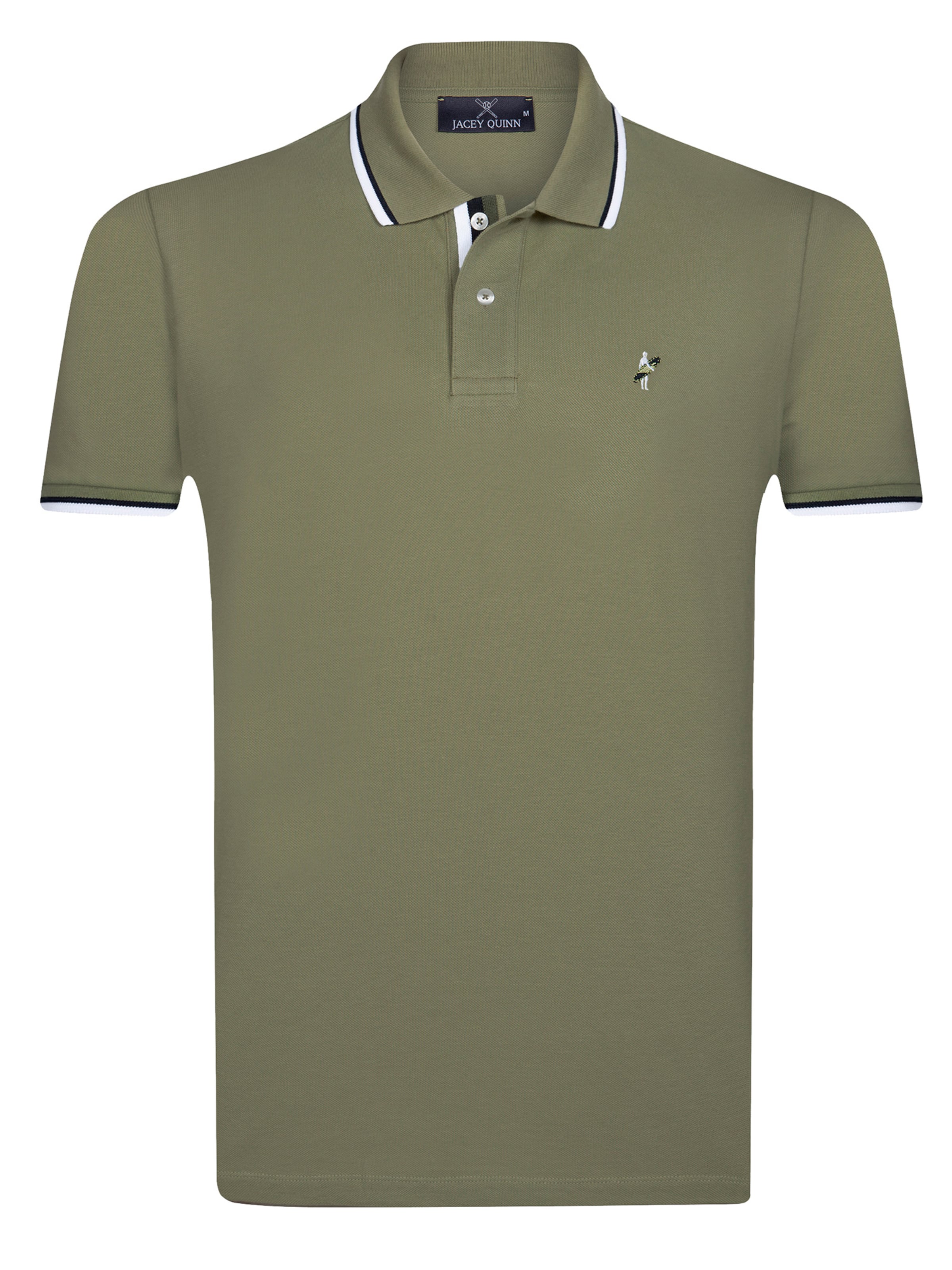 Jacey Quinn Tričko - Zelená: predná strana