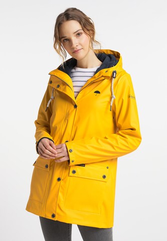 Schmuddelwedda Weatherproof jacket in Yellow: front