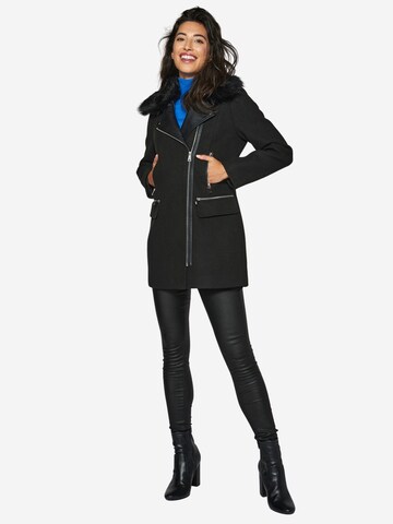 KOROSHI Mantel in Schwarz