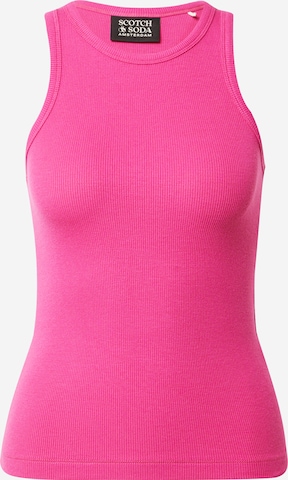 SCOTCH & SODA Top – pink: přední strana