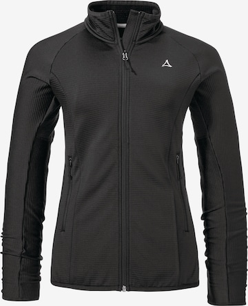 Veste en polaire fonctionnelle 'Style Cascata' Schöffel en noir : devant
