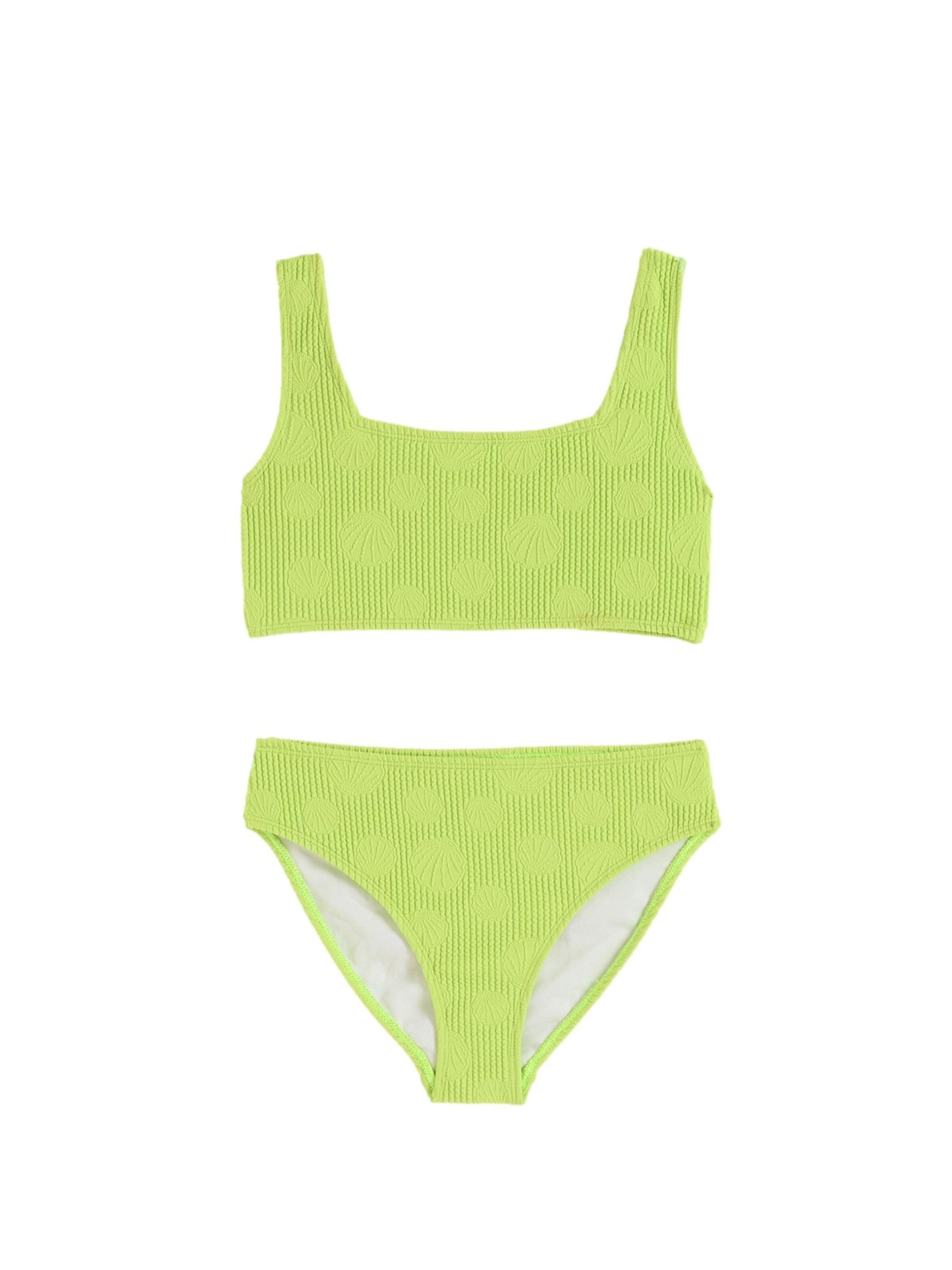 Lipsy Bikini in Green: front