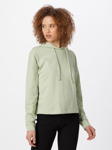 ONLY Sweatshirt 'Dreamer' in Green: front