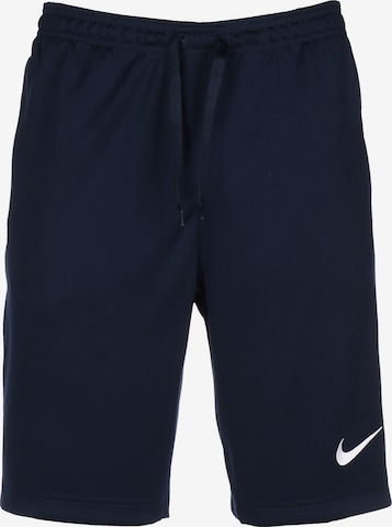 NIKE Workout Pants 'Strike 22' in Blue: front