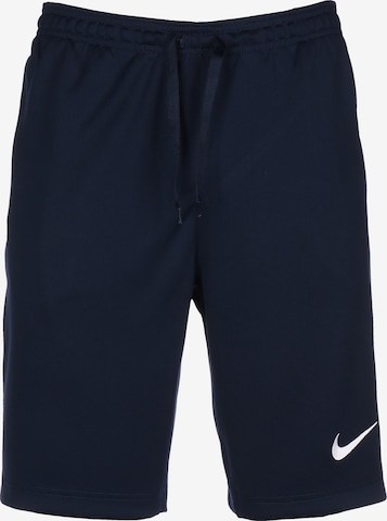 NIKE Regular Workout Pants 'Strike 22' in Blue: front