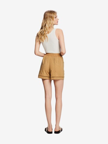 ESPRIT Loose fit Pants in Beige