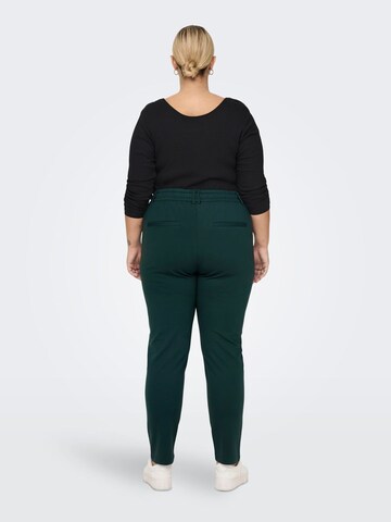 ONLY Carmakoma Tapered Trousers in Green
